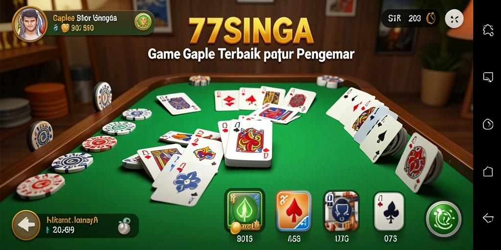 Gameplay seru 77SINGA yang menantang dan interaktif.