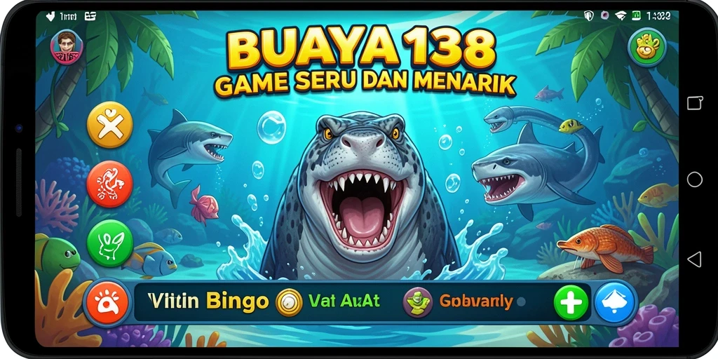Tampilan gameplay Bingo yang mendebarkan di BUAYA138.