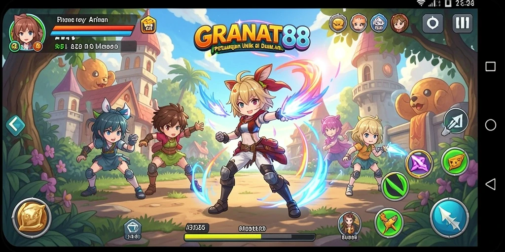 Gameplay menarik dan grafis menawan di GRANAT88.