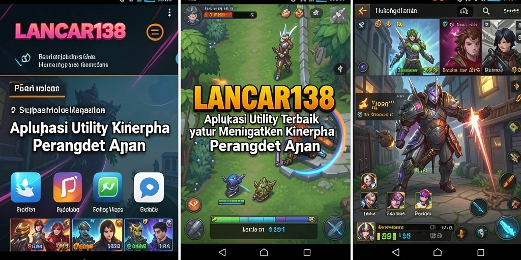 Tampilan antarmuka LANCAR138 yang sederhana dan menarik.