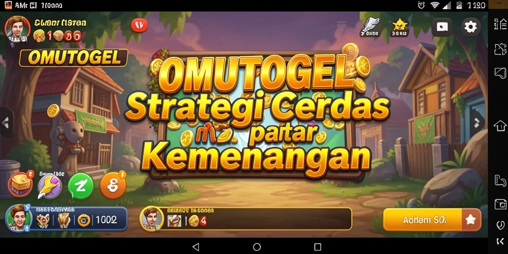 Tampilan gameplay OMUTOGEL yang penuh strategi dan tantangan.