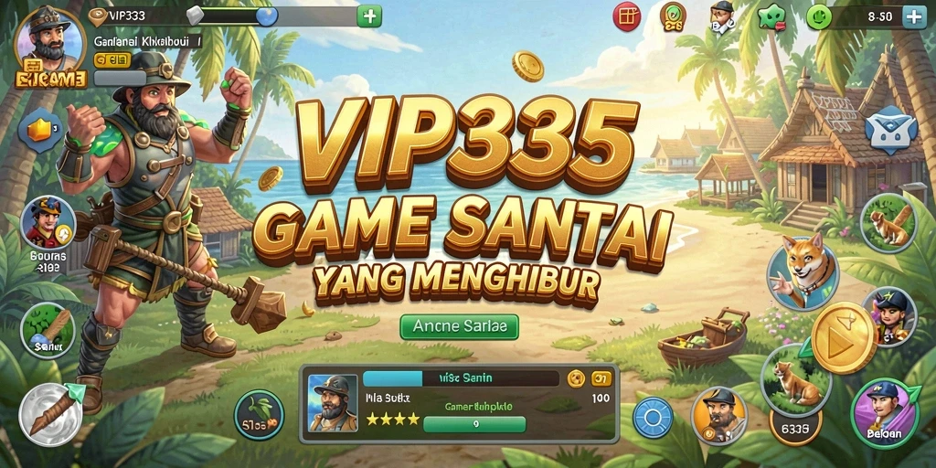 Screenshot yang menampilkan gameplay santai dan menyenankan dari VIP333.